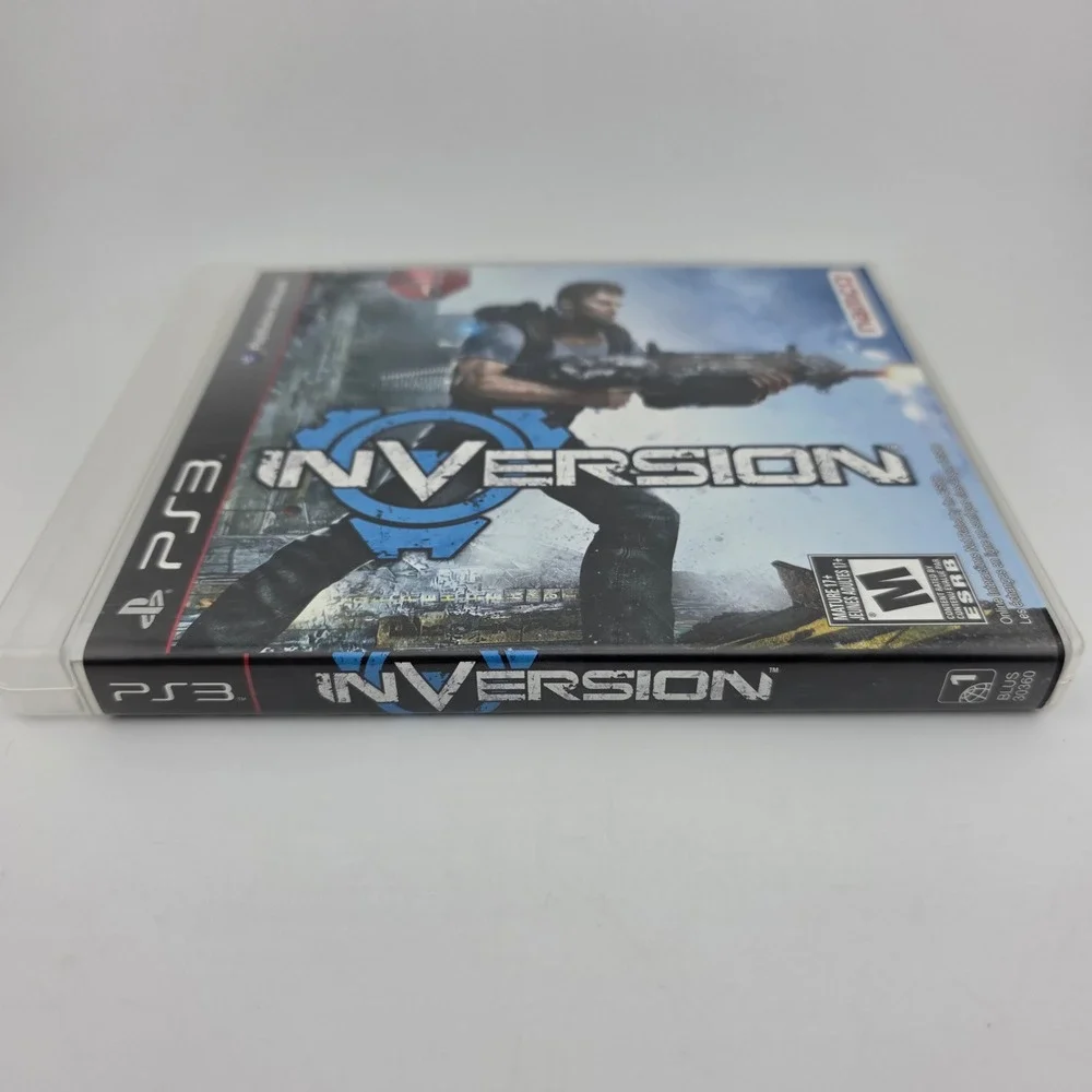 Namco Inversion Sony PlayStation 3 PS3 Action Shooter Blue Good Interactive